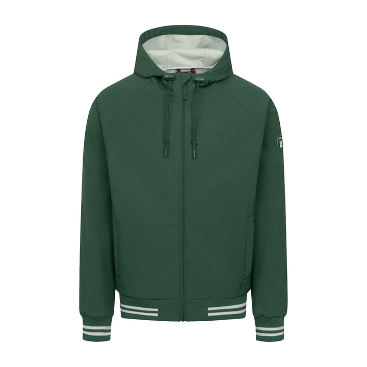 Derbe Herren Jacke Softshell Helgoby – eden/pale aqua