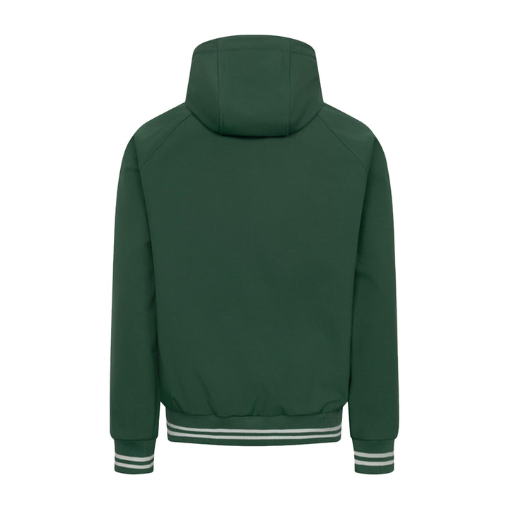 Derbe Herren Jacke Softshell Helgoby – eden/pale aqua
