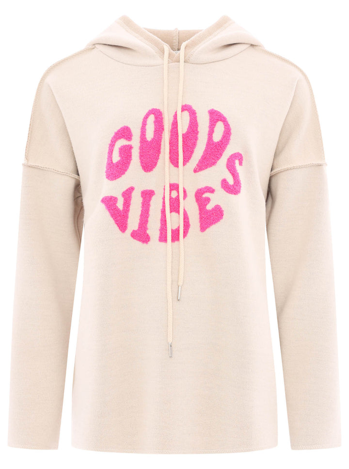 Zwillingsherz Damen Hoodie Doubleface "Good Vibes"