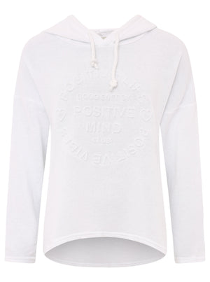 Zwillingsherz Damen Sweatshirt Hoodie BW "Positive Mind"