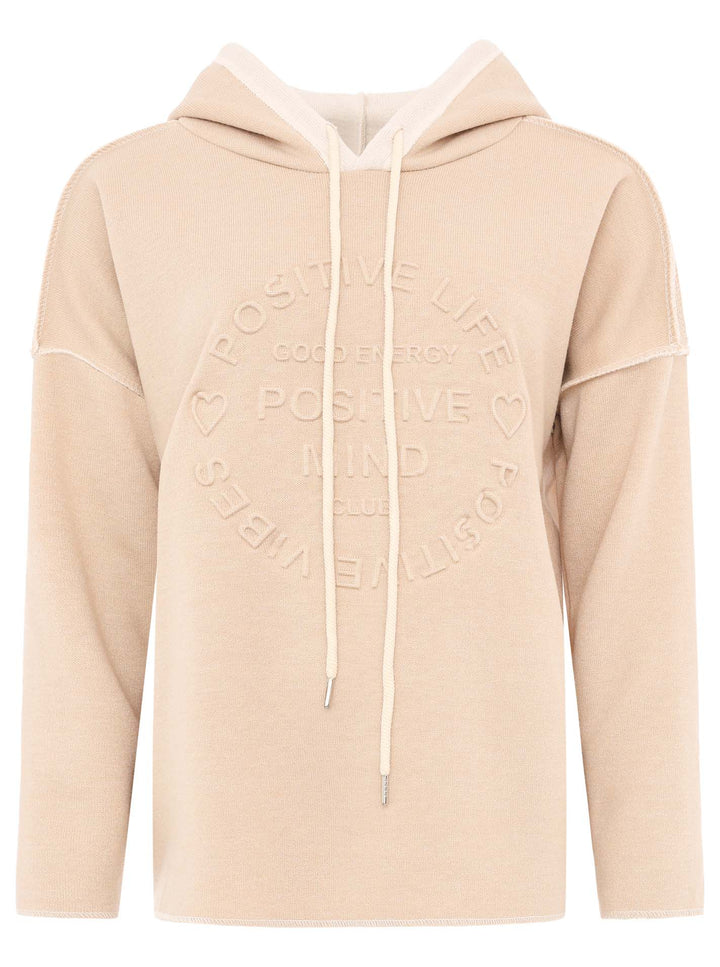 Zwillingsherz Damen Double Face Hoodie "Positive Mind"