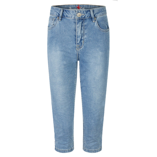 Buena Vista Damen Jeans Italy Capri cozy denim