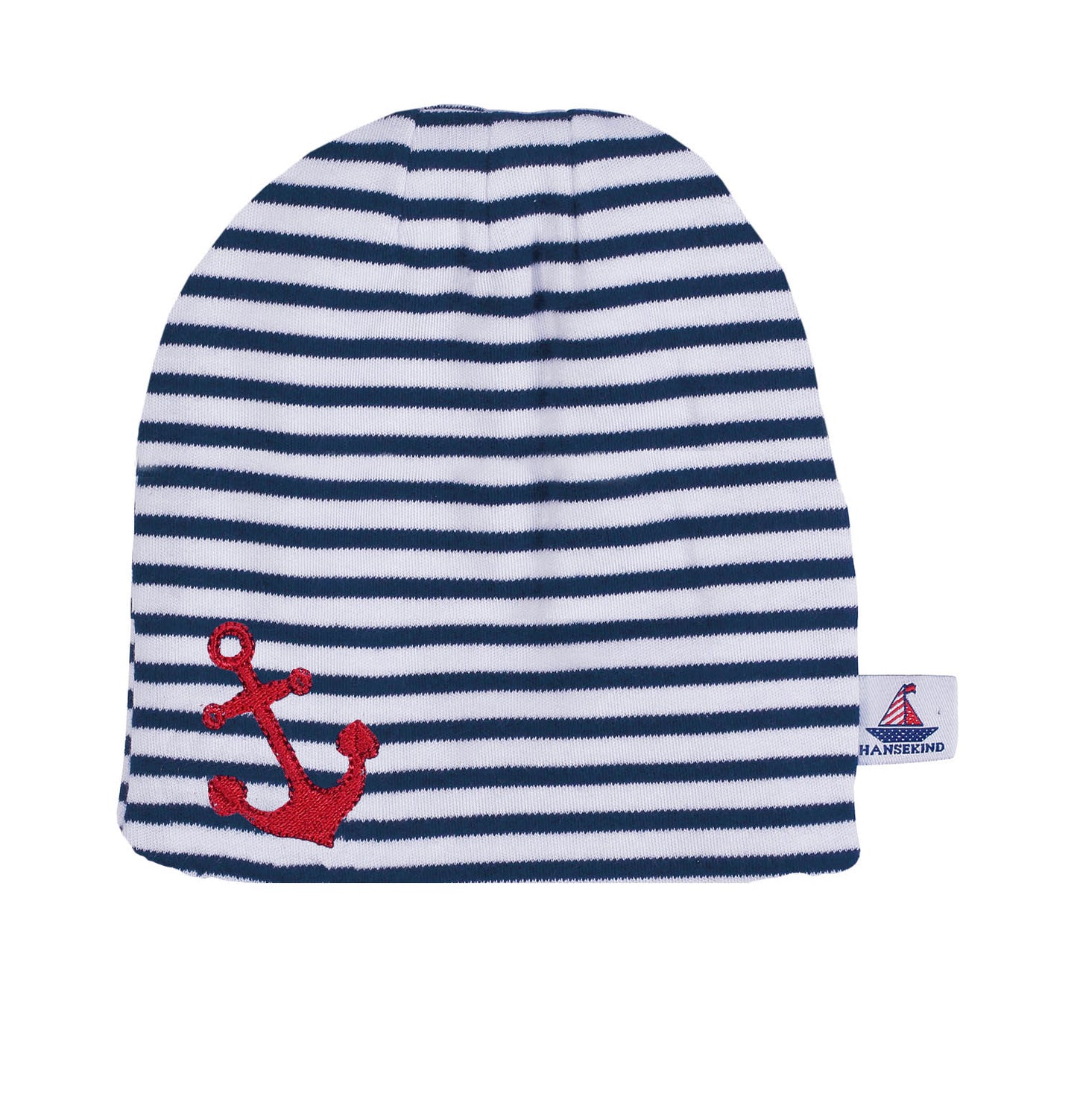 Hansekind Accessoires Beanie mit Anker-Applikation