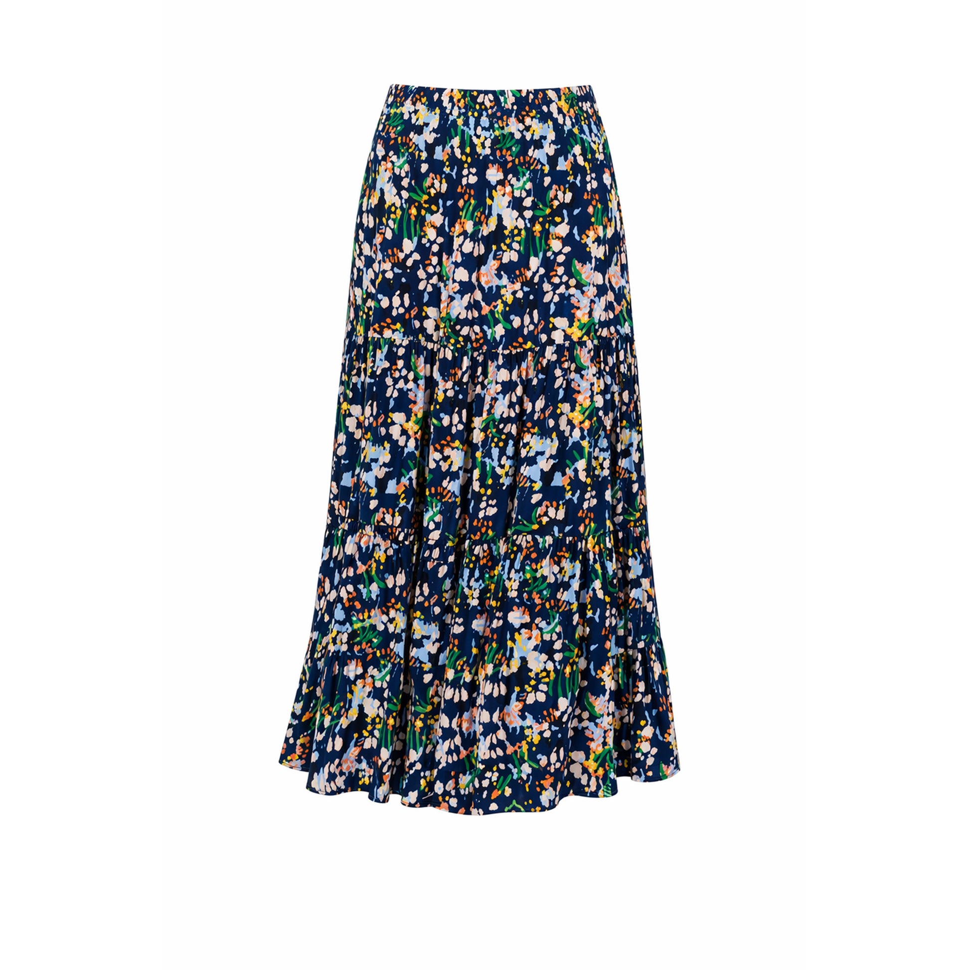 Ragwear Damen Rock Kaelen Print – night blue