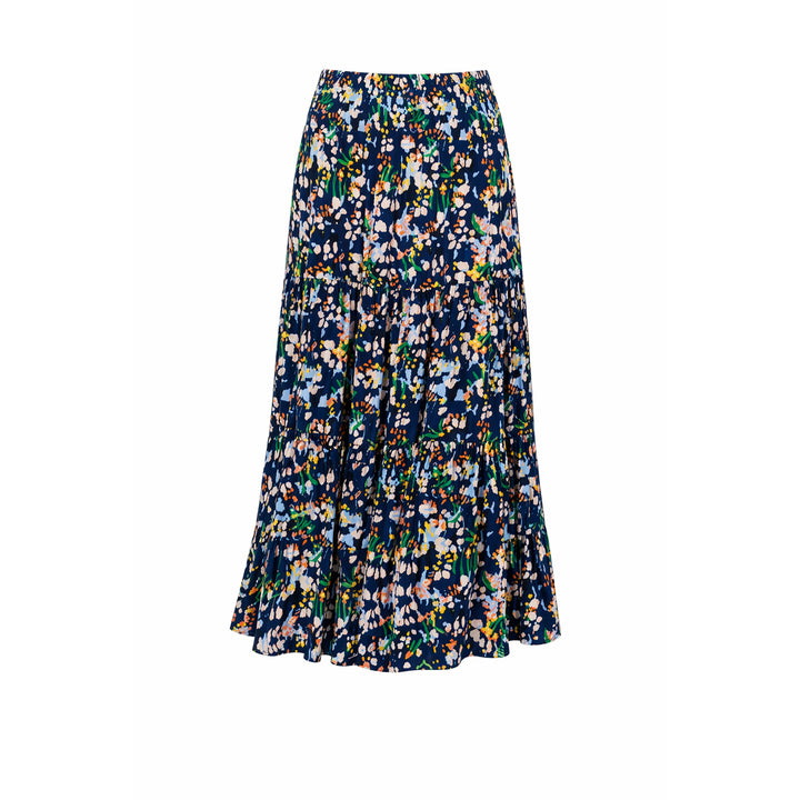 Ragwear Damen Rock Kaelen Print – night blue
