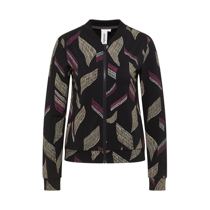 ragwear Damen Sweatjacke Keniane Print