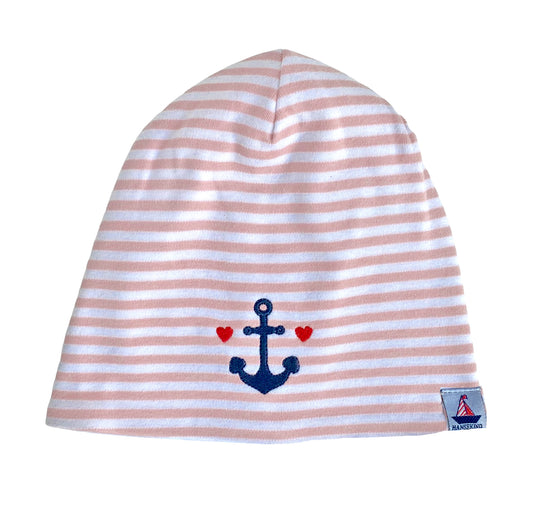 Hansekind Accessoires Beanie mit Anker-Applikation