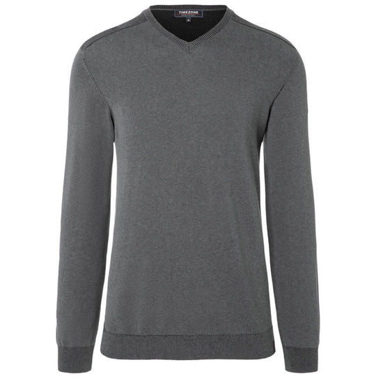 Timezone Herren Strickpullover Knit V Longsleeve