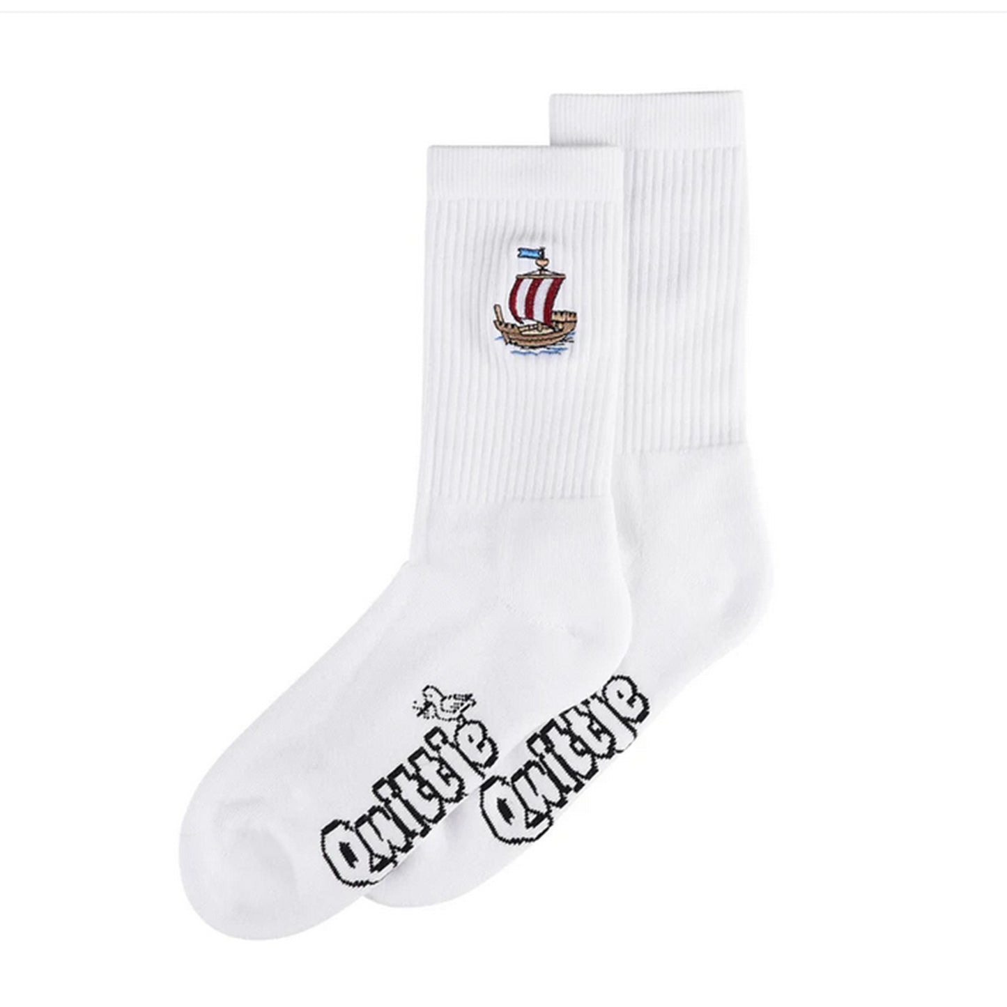 QUITTJE Unisex Socken - white