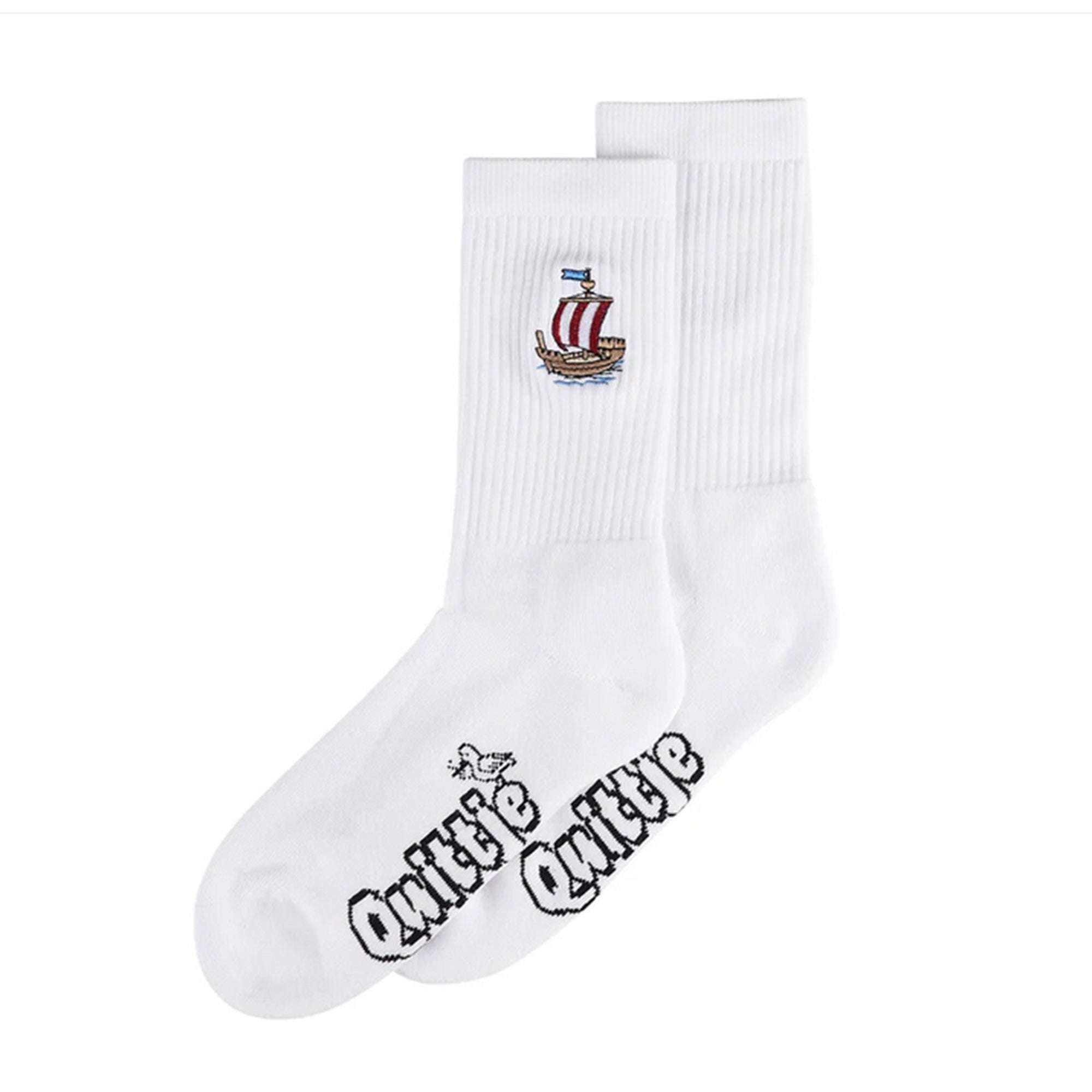 QUITTJE Unisex Socken - white