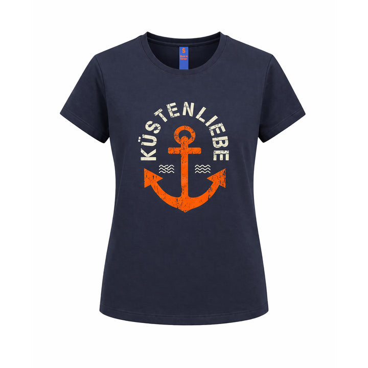 Salzhaut Herren T-Shirt Diek Küstenliebe Anker