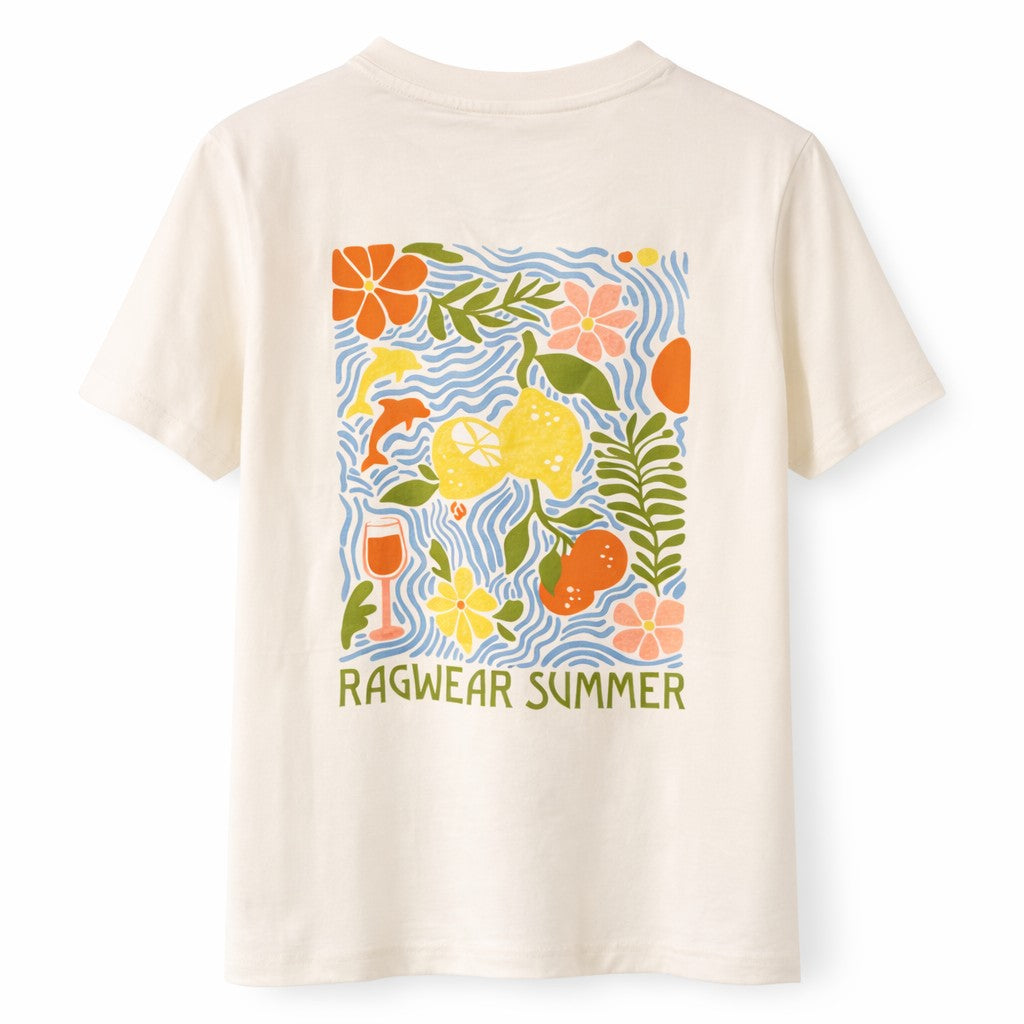 Ragwear Damen T-Shirt Lemonnia PP – ivory