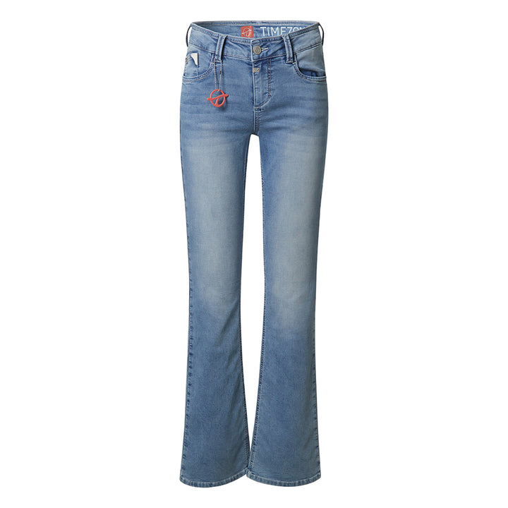 Timezone Damen Jeans LisaTZ – bleach blue wash