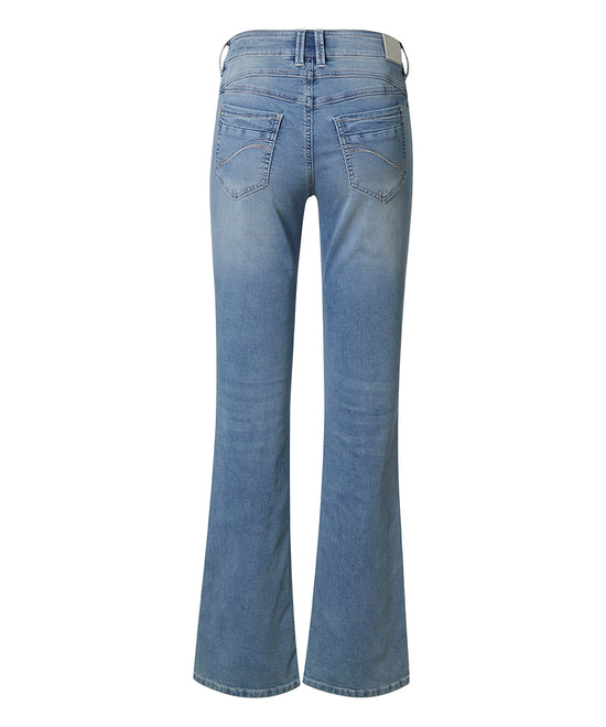 Timezone Damen Jeans LisaTZ – bleach blue wash