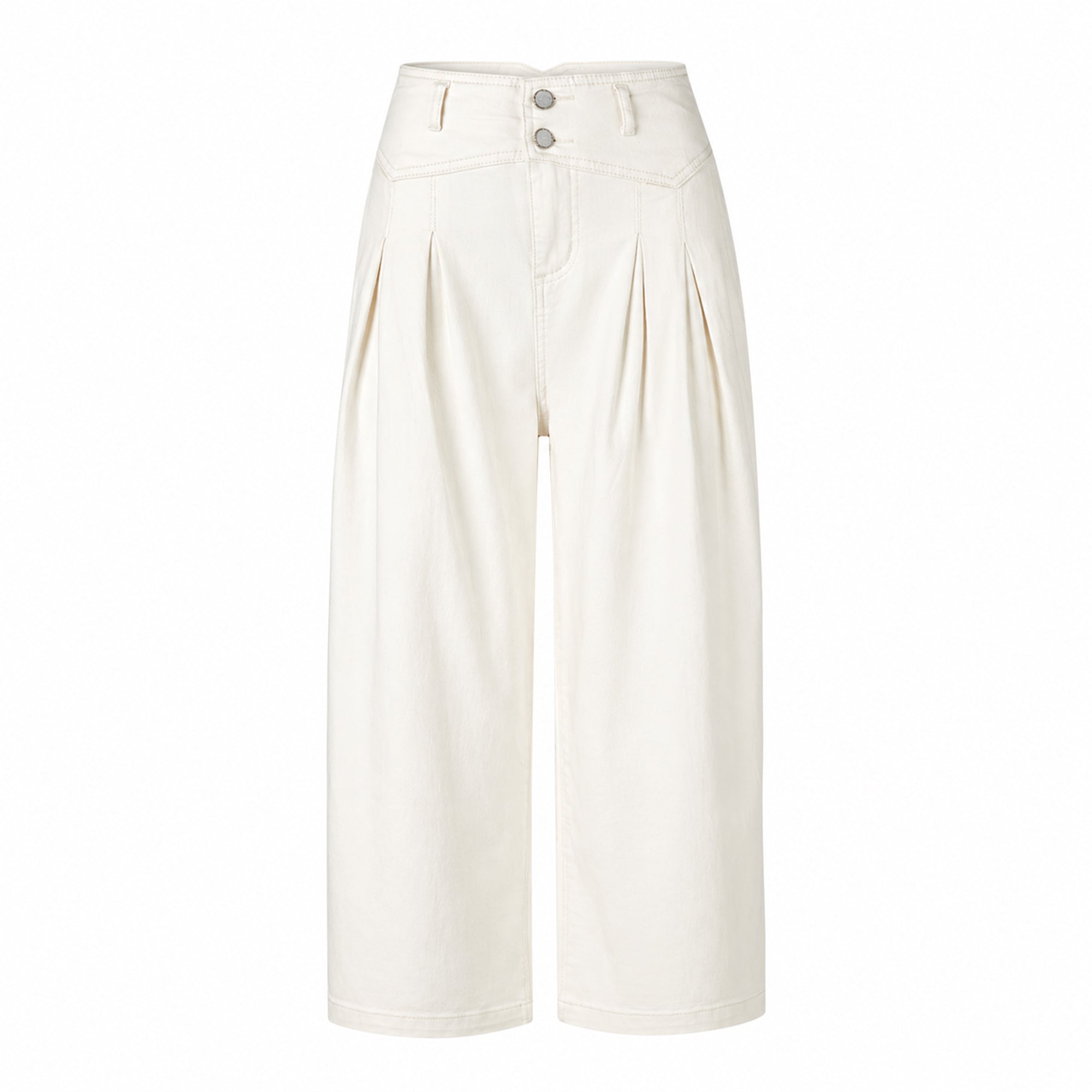 Buena Vista Damen Hose Liv Palazzo stretch cotton