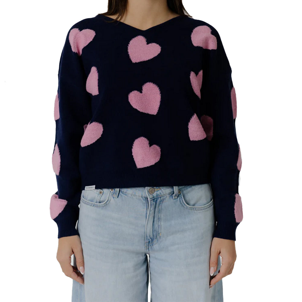 Kleinigkeit Damen Strickpullover Lovely Wollma