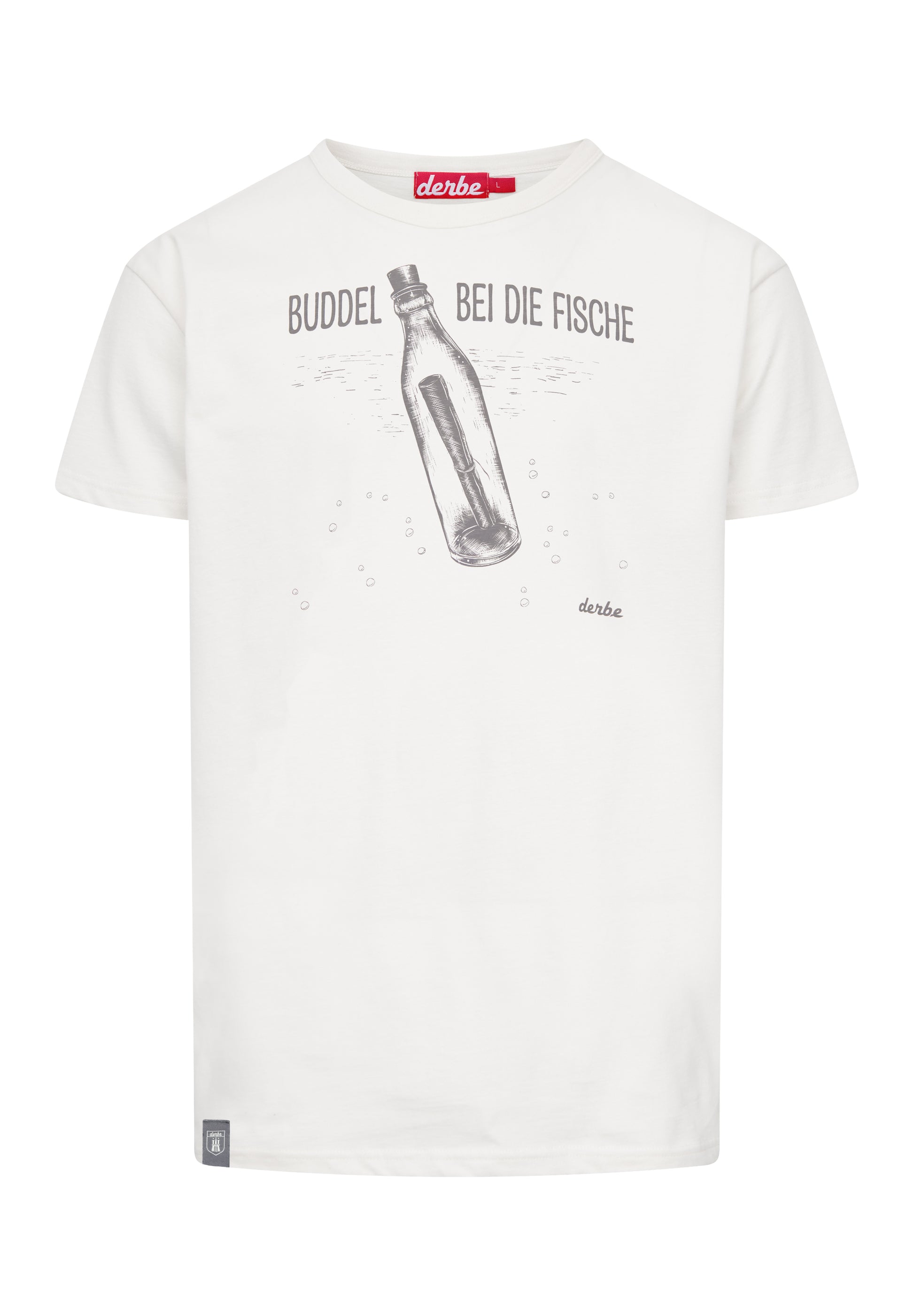 Derbe Herren T-Shirt  Fischbuddel