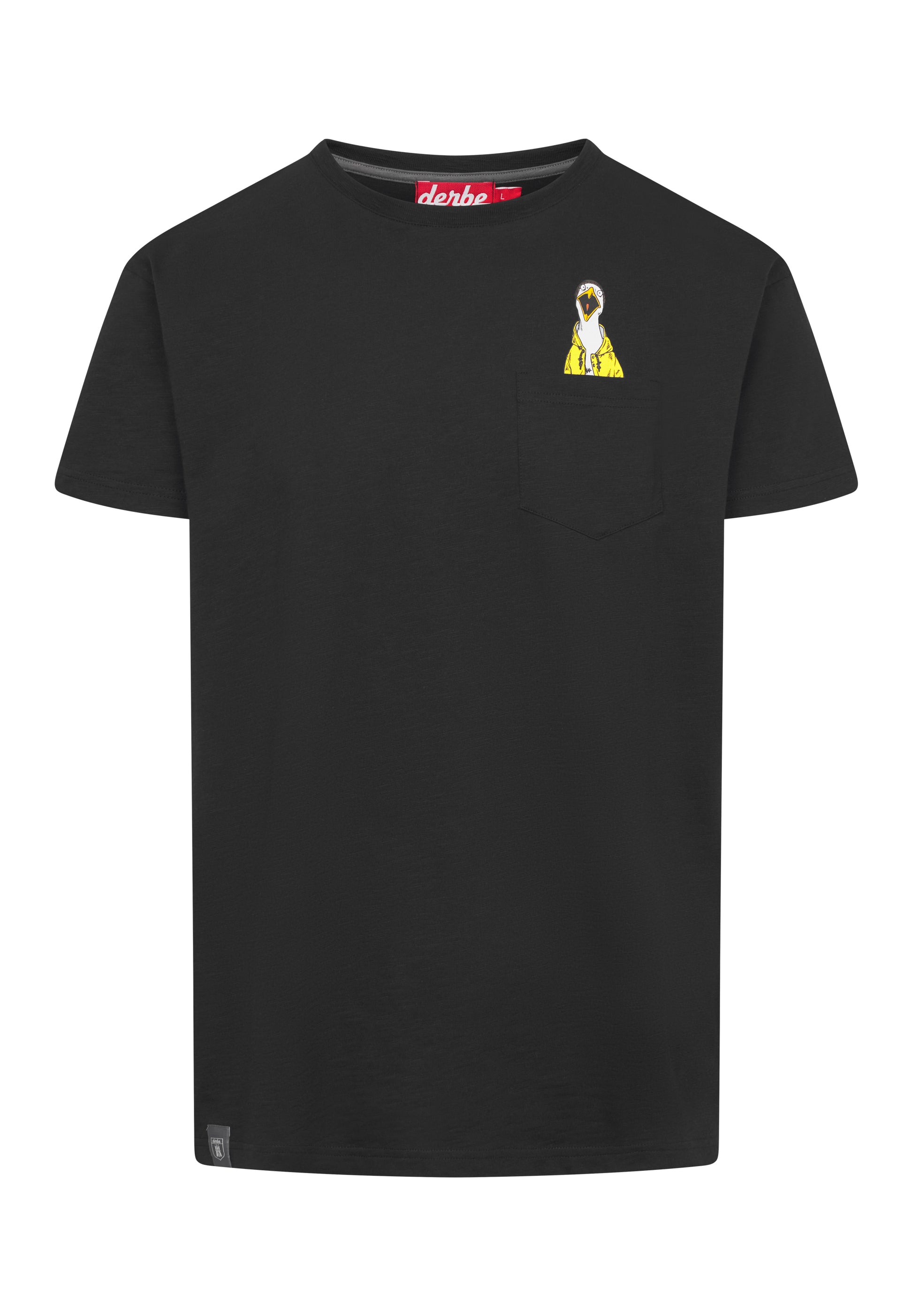 Derbe Herren T-Shirt Schreimöwe-Pocket