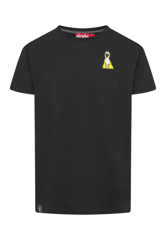 Derbe Herren T-Shirt Schreimöwe-Pocket