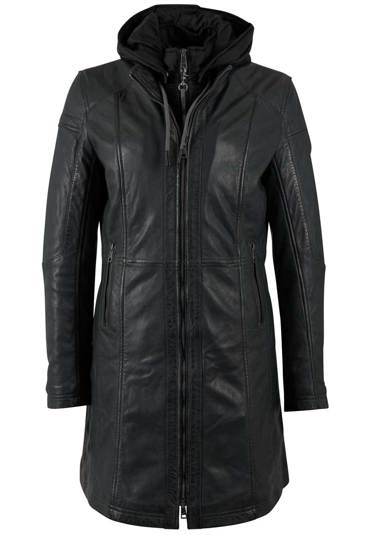 Mauritius Damen Lederjacke MWMilene Women Coat long