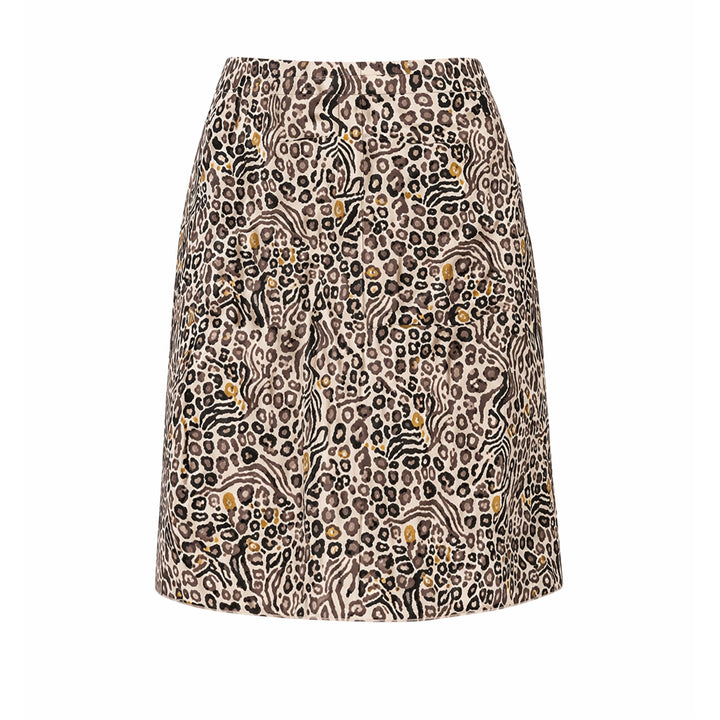 Ragwear Damen Rock Mab Print – brown