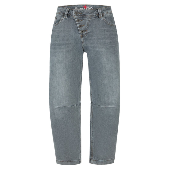 Buena Vista Damen Jeans Relaxed Malibu – light anthra