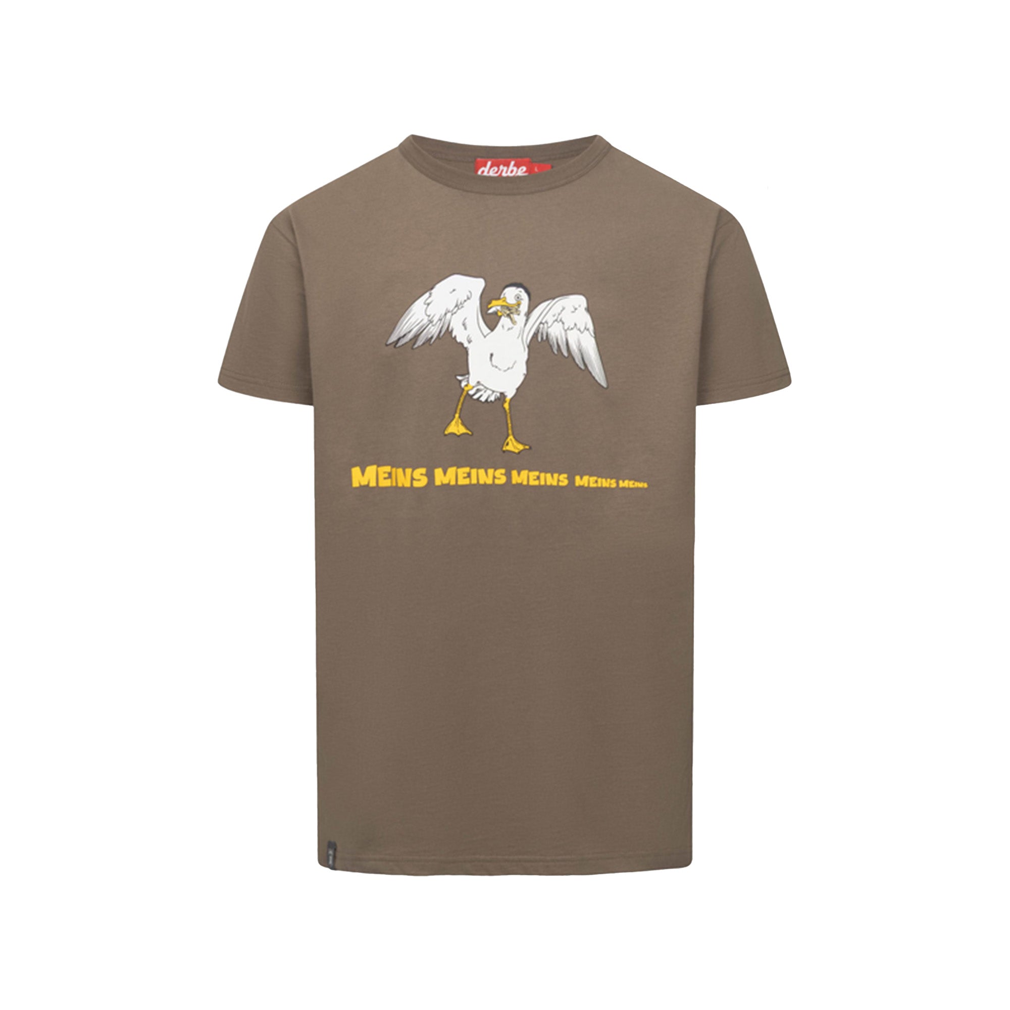 Derbe Herren T-Shirt Meins – morel