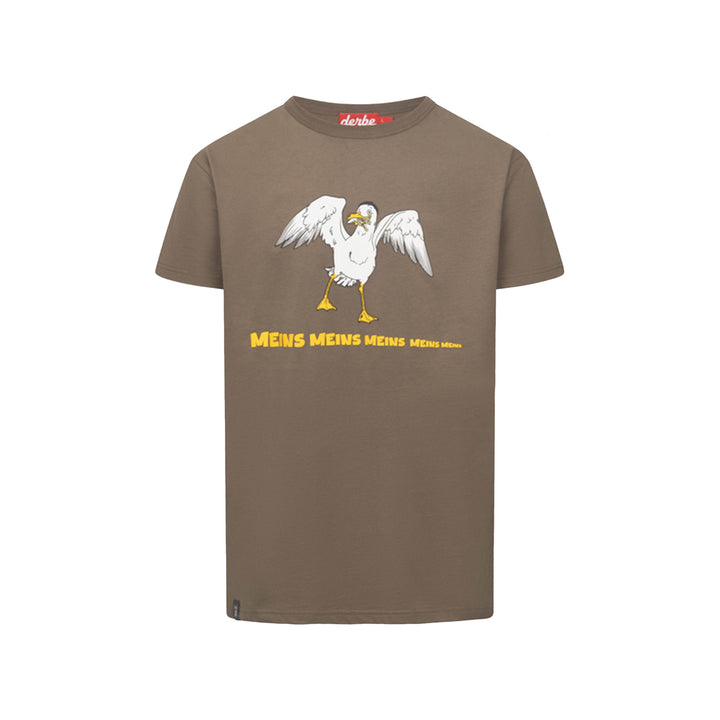 Derbe Herren T-Shirt Meins – morel