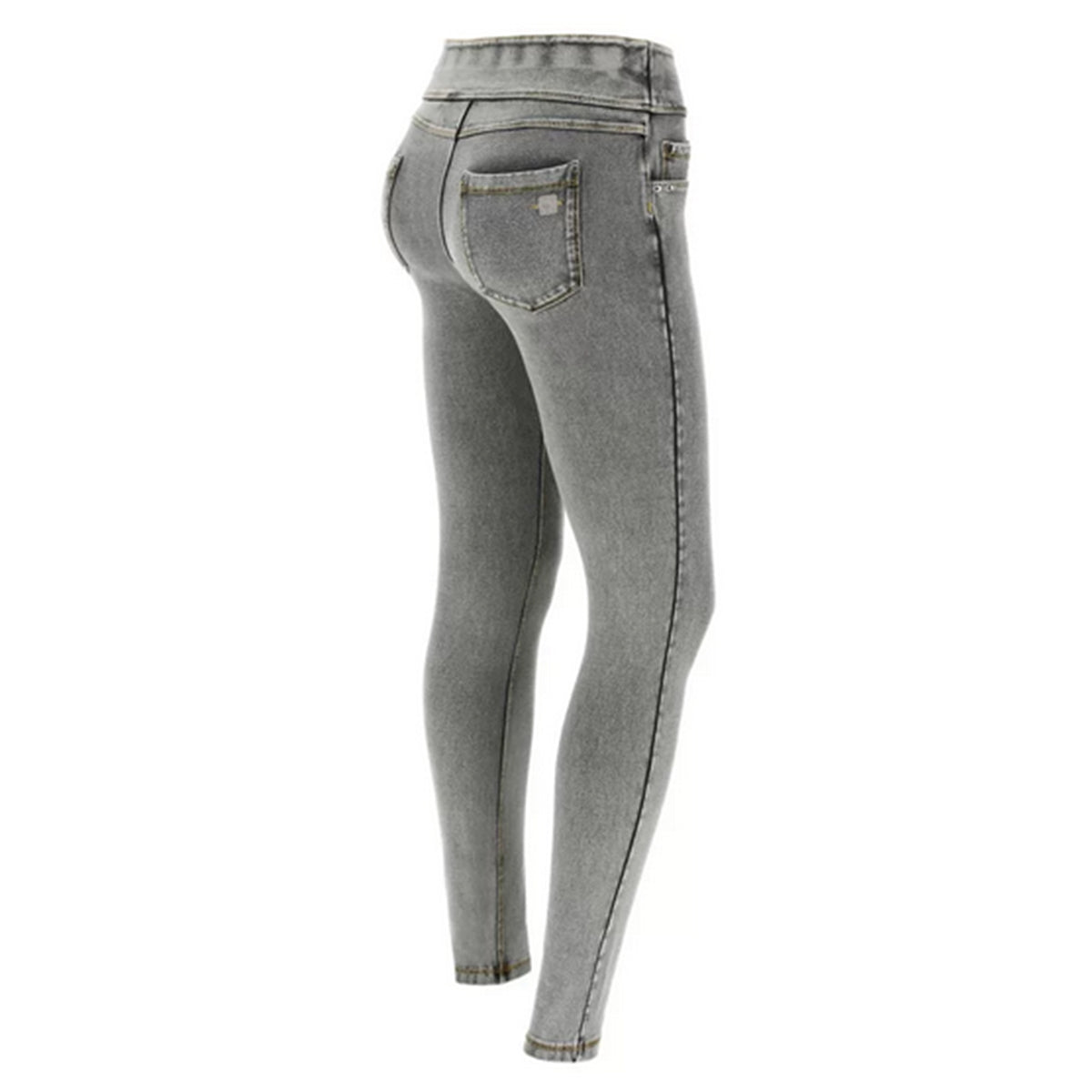 Freddywear Damen Hose N.O.W.® Yoga - washed grey Denim