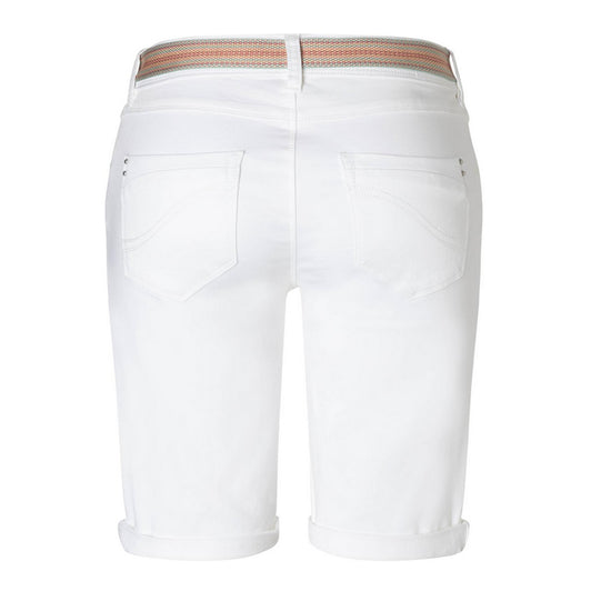 Timezone Damen Shorts Slim NaliTZ Short pure white