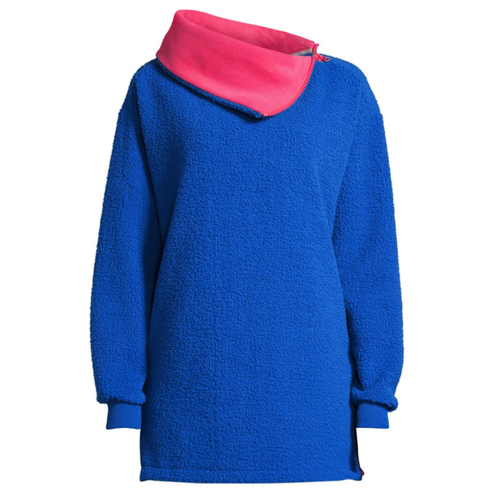 Salzhaut Damen Teddyfleece -Pullover OBROSCH