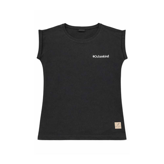 Kleinigkeit Damen T-Shirt Normalfit  #Ostseekind – black