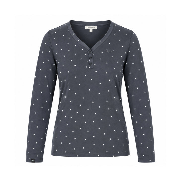 Ragwear Damen Langarmshirt Pinkki Dots