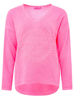 Zwillingsherz Damen Sweatshirt BW "Positive Mind"