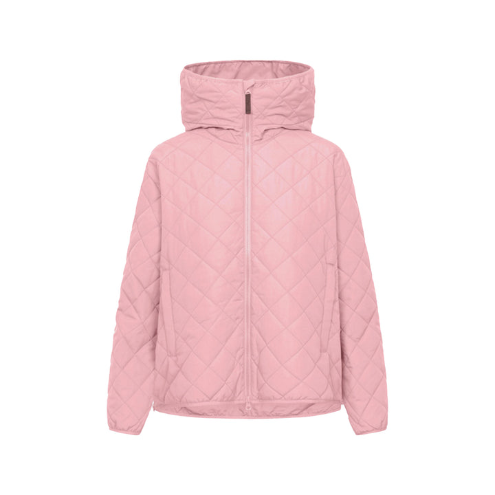 Derbe Damen Jacke Quiltby Short – coral blush
