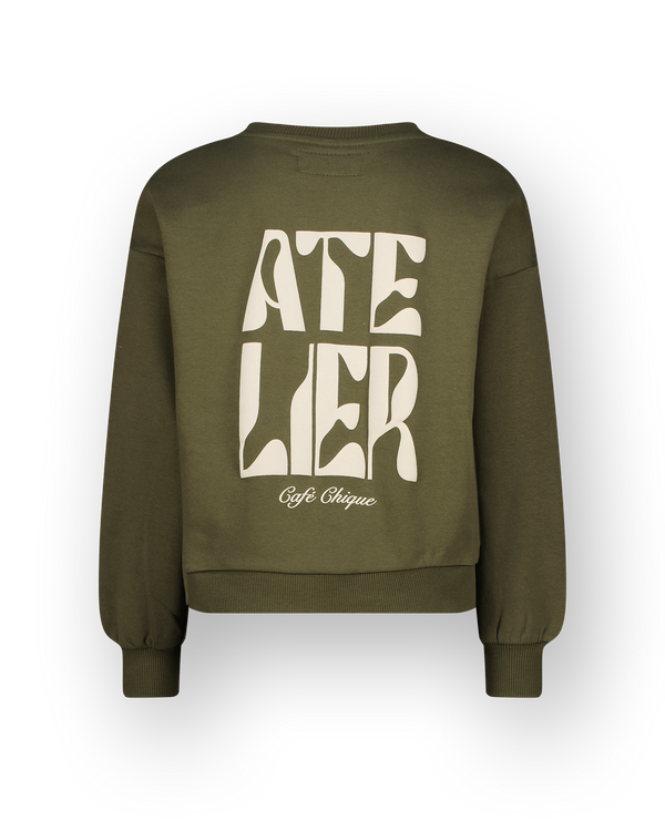Raizzed Mädchen Sweater – dark moss