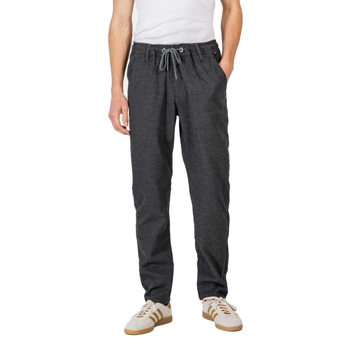 REELL Herren Joggpants Reflex Easy Pant - grey Woven