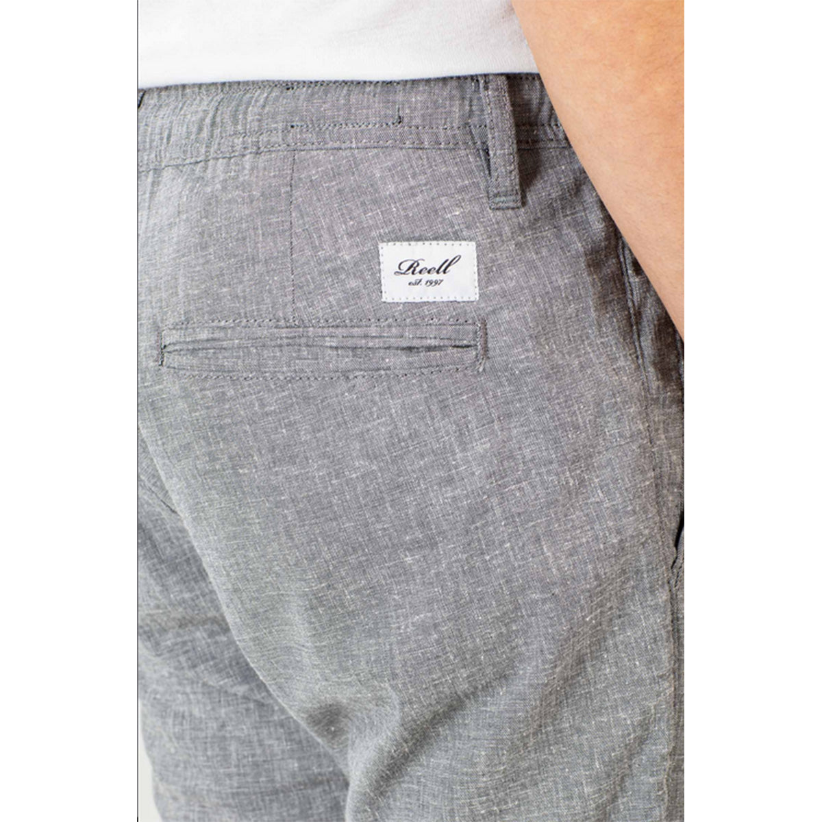 REELL Herren Joggpants Reflex Evo- Grey Linen