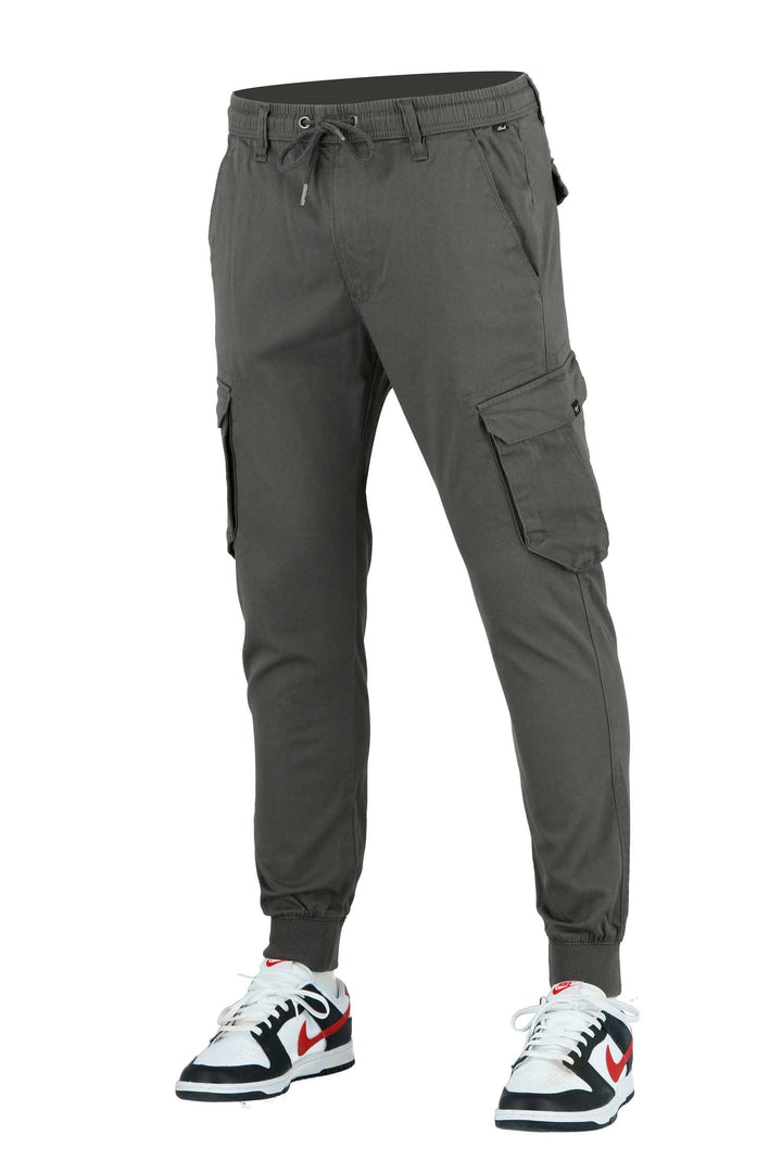 REELL Herren Hose Reflex Rib Cargo - vulcan grey