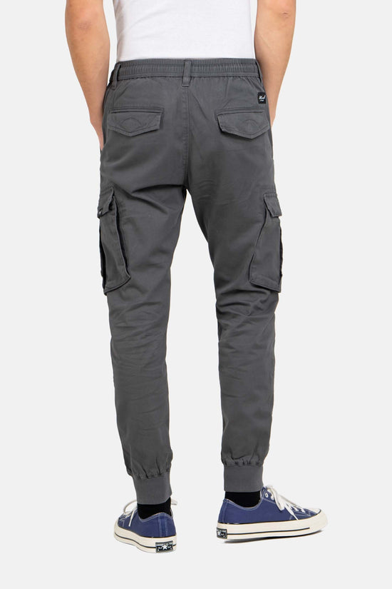 REELL Herren Hose Reflex Rib Cargo - vulcan grey