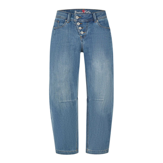 Buena Vista Damen Jeans Relaxed Malibu – mid stone