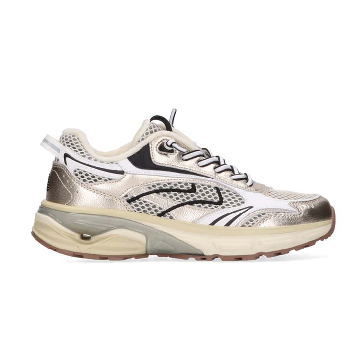 Maruti Damen Schuhe Sneaker Riva Leather Gold