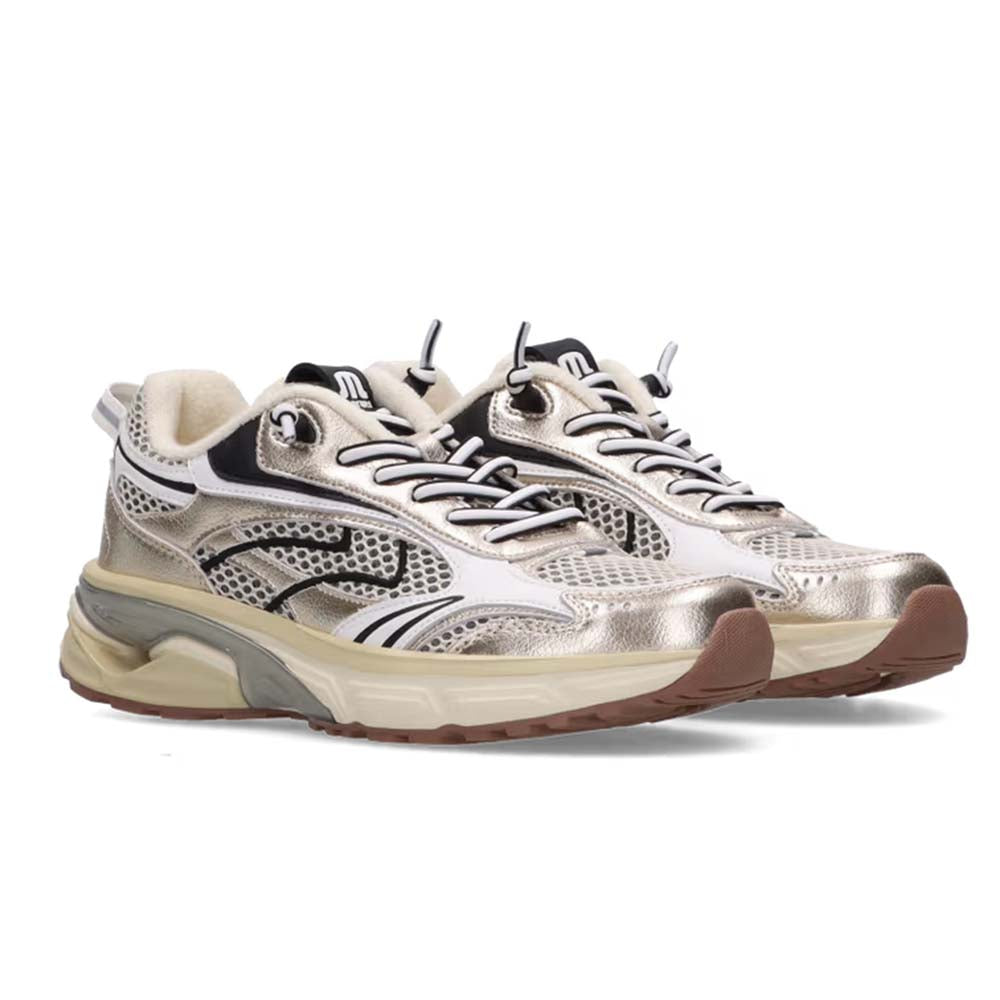 Maruti Damen Schuhe Sneaker Riva Leather Gold