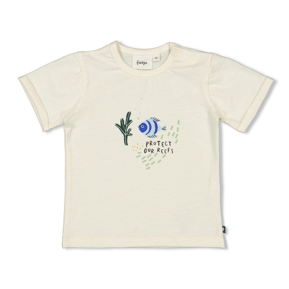 Feetje Baby Boys T-Shirt Protect Our Reefs 51700876