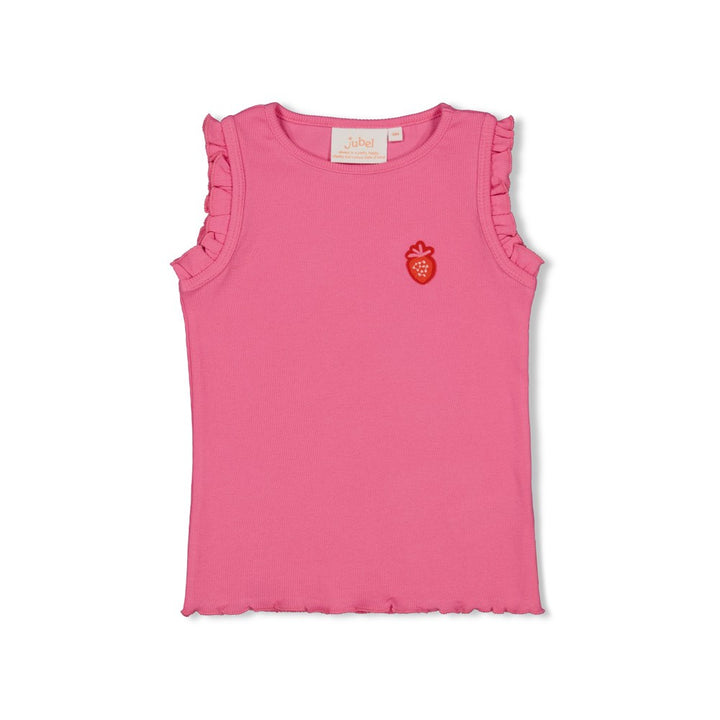 Jubel Girls Gerippte Singlet Berry Nice 91700382