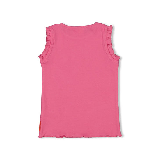 Jubel Girls Gerippte Singlet Berry Nice 91700382