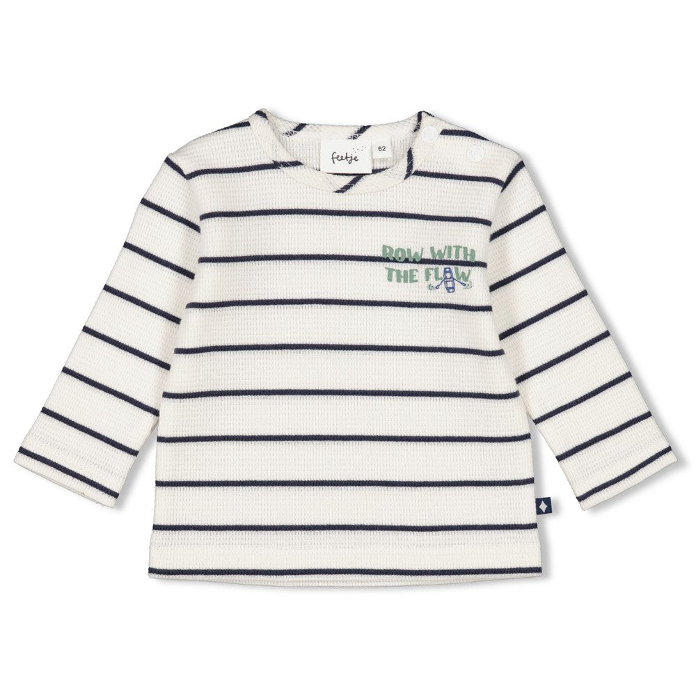 Feetje Baby Boy Longsleeve Ringel Waffelstruktur Rock My Boat 51602511