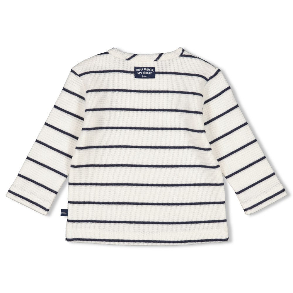 Feetje Baby Boy Longsleeve Ringel Waffelstruktur Rock My Boat 51602511