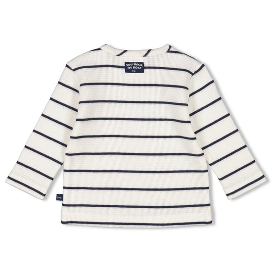 Feetje Baby Boy Longsleeve Ringel Waffelstruktur Rock My Boat 51602511