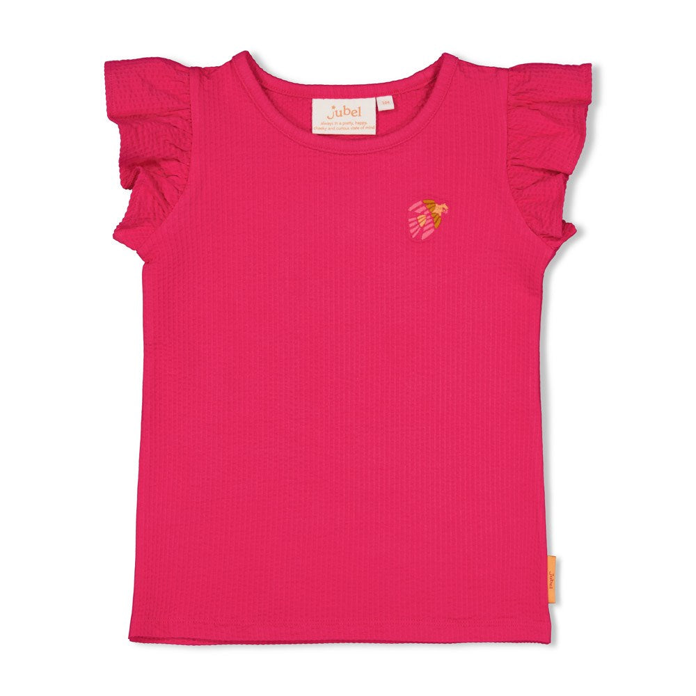 Jubel Girl T-Shirt Rüschen Samba Shake 91700409